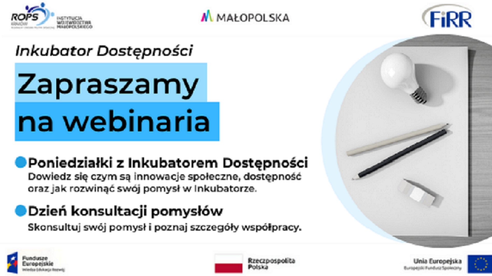 Zdjęcie przedstawia ikony obrazujące nowe technologie